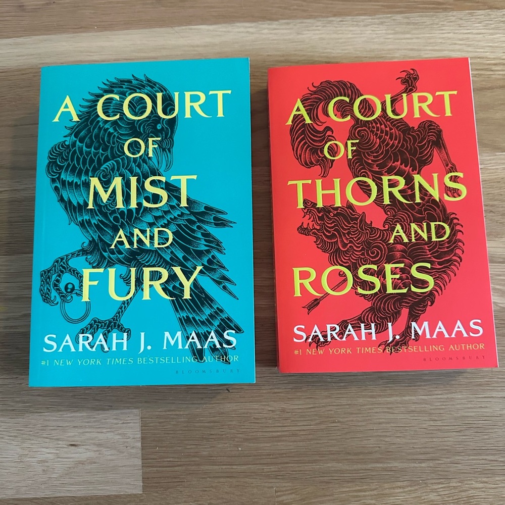 A Court of Mist and Fury & A Court of Thorns and Roses Books